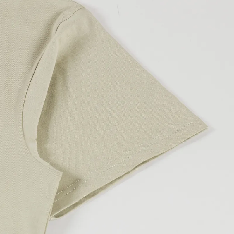 Carhartt WIP Script Embroidery T Shirt Barchan White-4