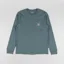 Carhartt WIP Long Sleeve Pocket T Shirt Velvet Green