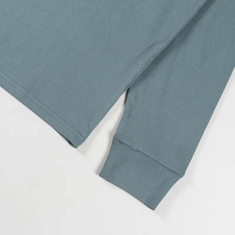 Carhartt WIP Long Sleeve Pocket T Shirt Velvet Green-5