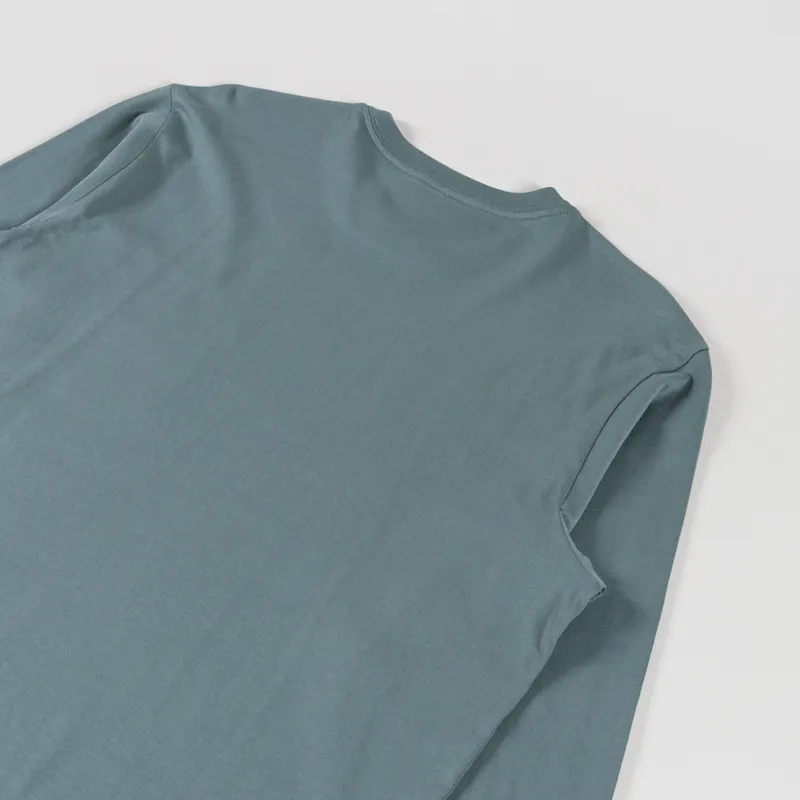 Carhartt WIP Long Sleeve Pocket T Shirt Velvet Green-3