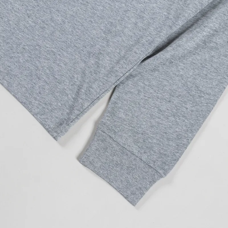 Carhartt WIP Long Sleeve Pocket T Shirt Grey Heather-5