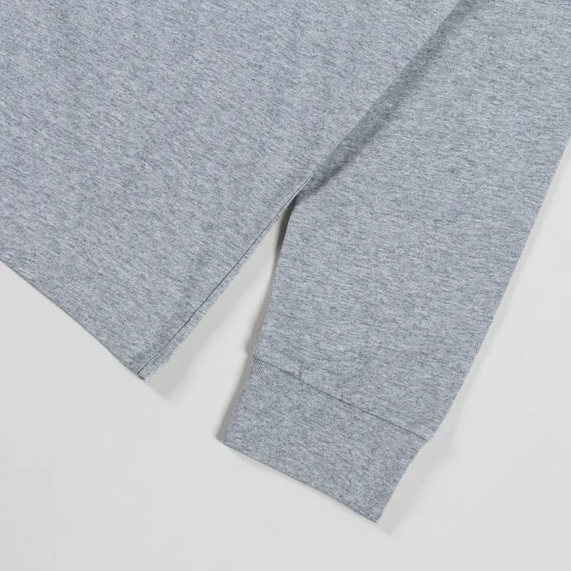 Carhartt WIP Long Sleeve Pocket T Shirt Grey Heather-6