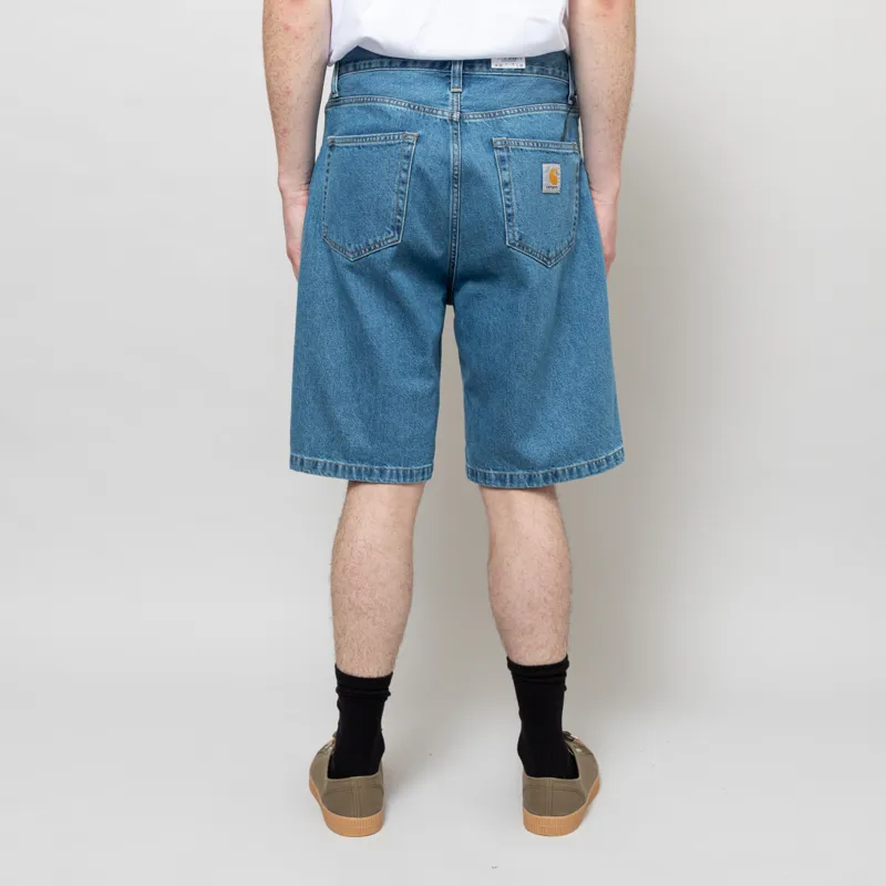 Carhartt WIP Landon Short Blue Heavy Stone Washed-3