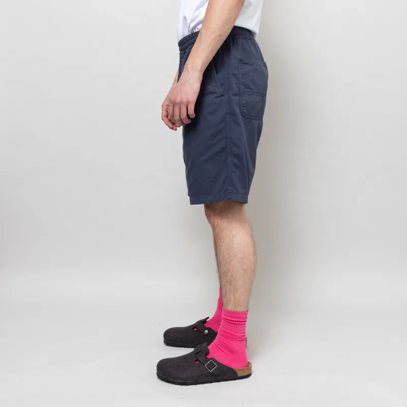 Carhartt WIP Flint Shorts Dusky Blue Garment Dyed-2