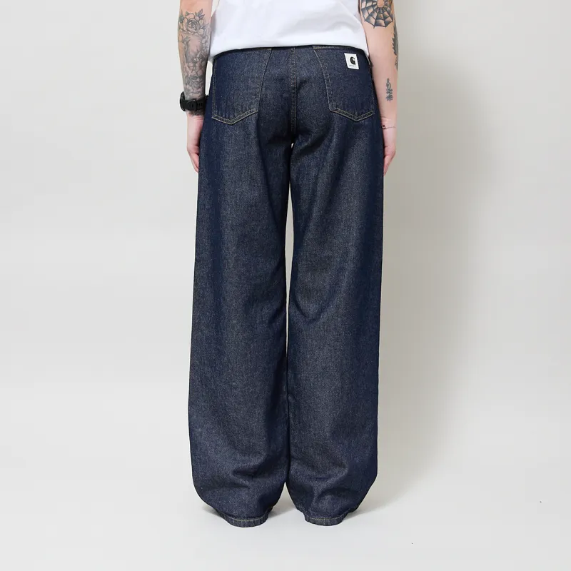 Carhartt WIP Womens Jane Pant Blue Rinsed-2