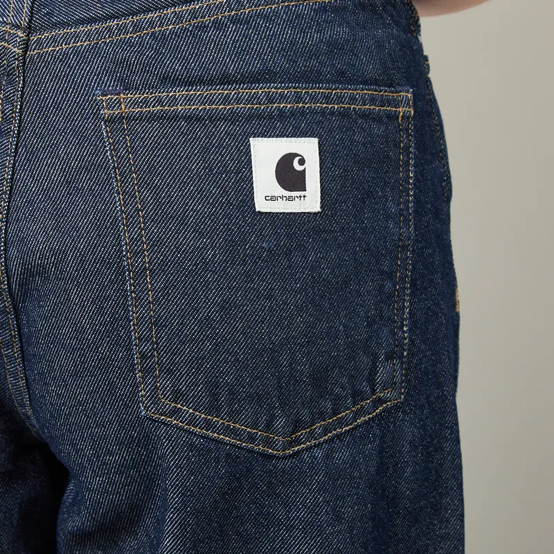 Carhartt WIP Womens Jane Pant Blue Rinsed-6