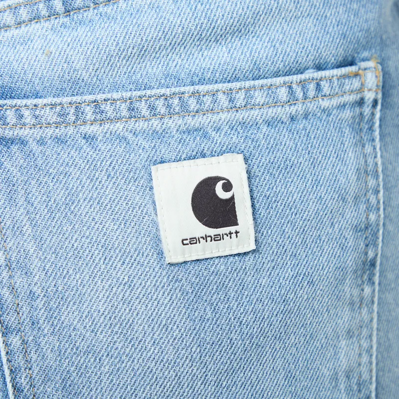 Carhartt WIP Womens Jane Pant Blue Heavy True Stone-6