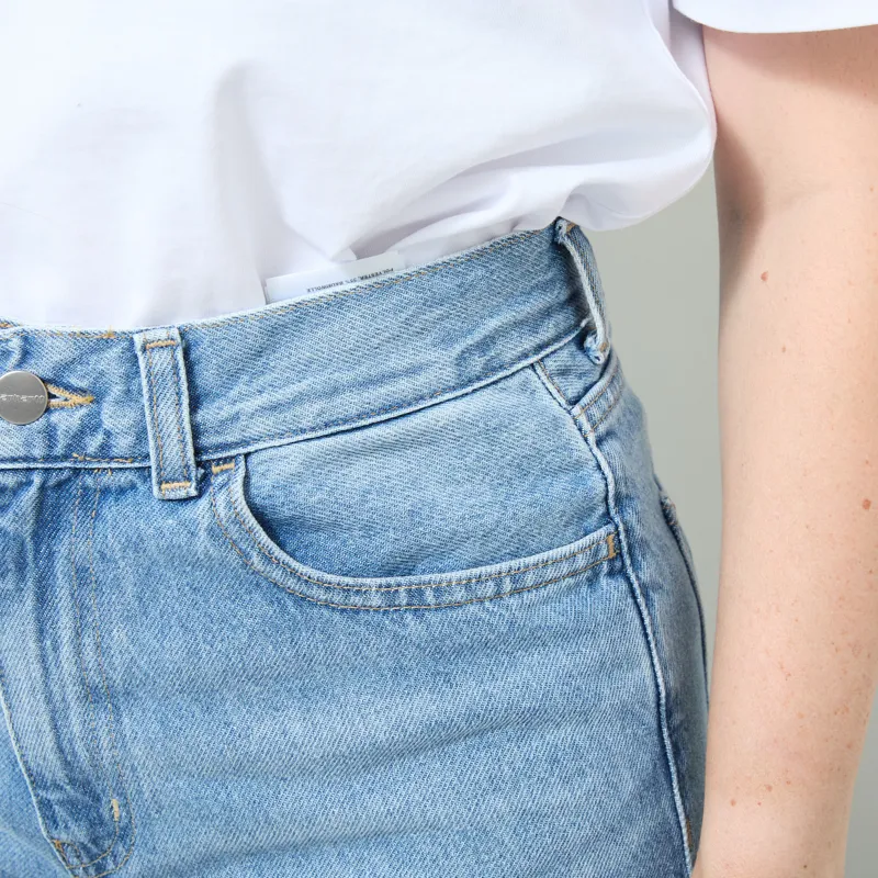 Carhartt WIP Womens Jane Pant Blue Heavy True Stone-4