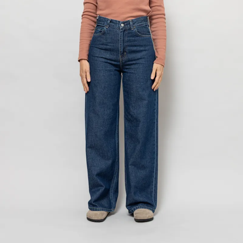 Carhartt WIP Womens Jane Pant Blue Stone Washed
