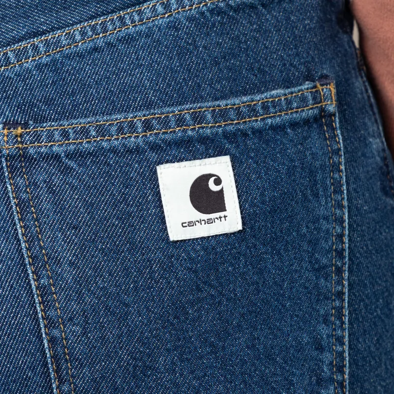 Carhartt WIP Womens Jane Pant Blue Stone Washed-5