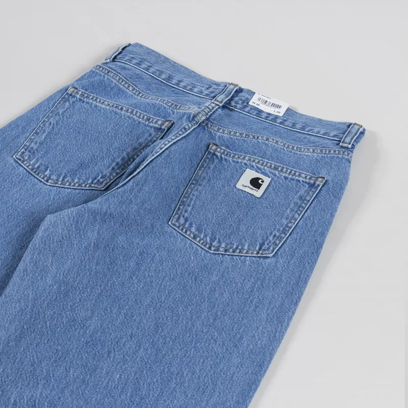 Carhartt WIP Womens Jane Pant Blue Heavy Stonewashed-7