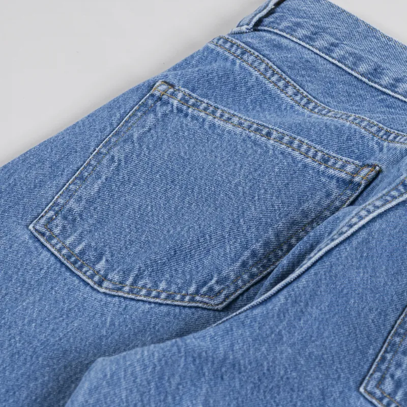 Carhartt WIP Womens Jane Pant Blue Heavy Stonewashed-12