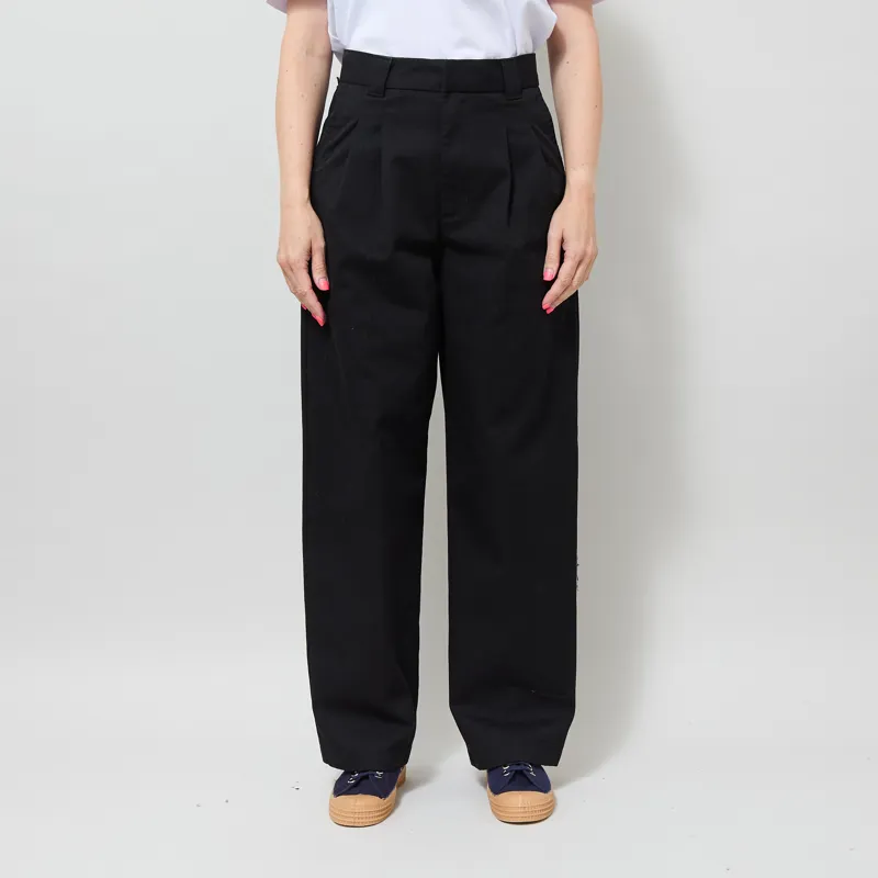 Carhartt WIP Womens Tristin Pant Black Rinsed