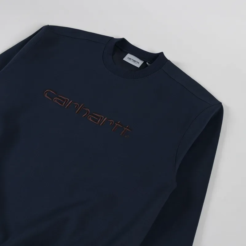 Carhartt WIP Sweat Deep Night Palisander-2