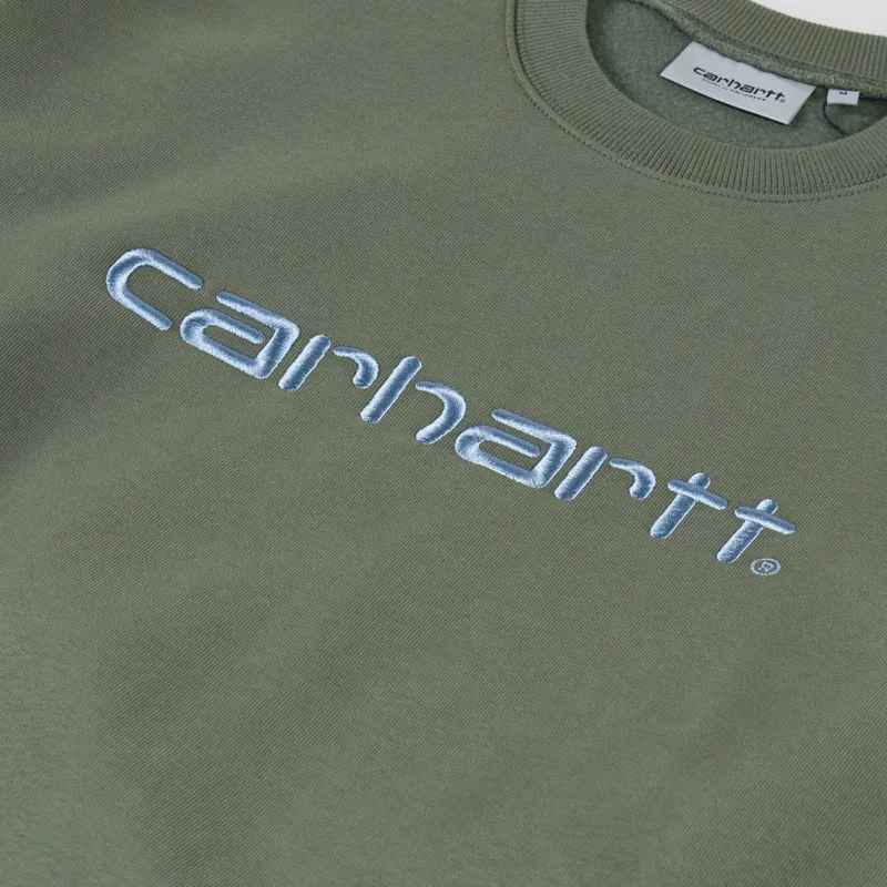 Carhartt WIP Sweat Leaf Tourmaline-4
