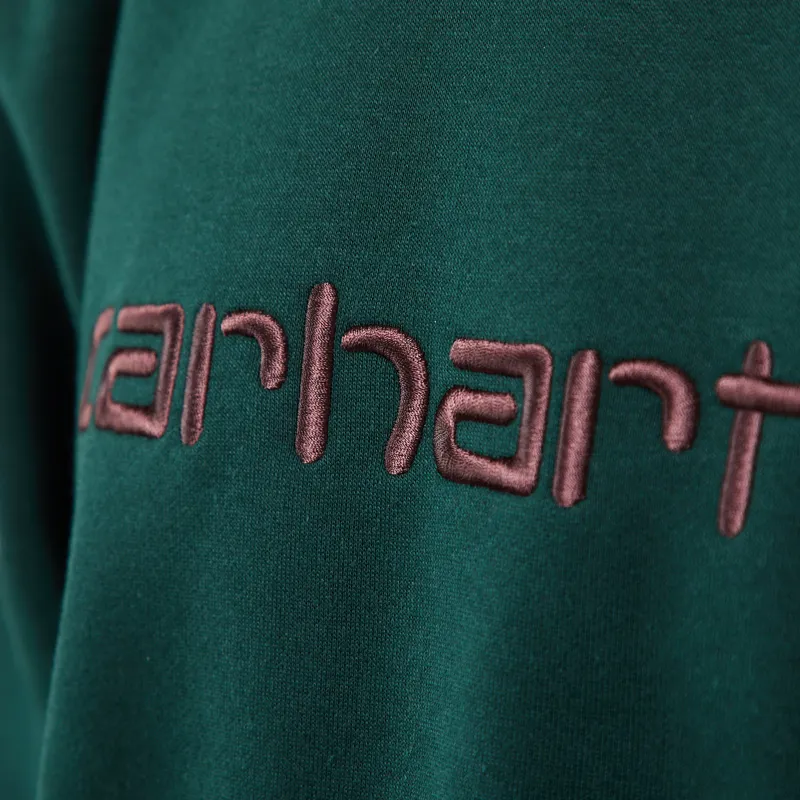 Carhartt WIP Sweat Dark Scarab Palisander-5