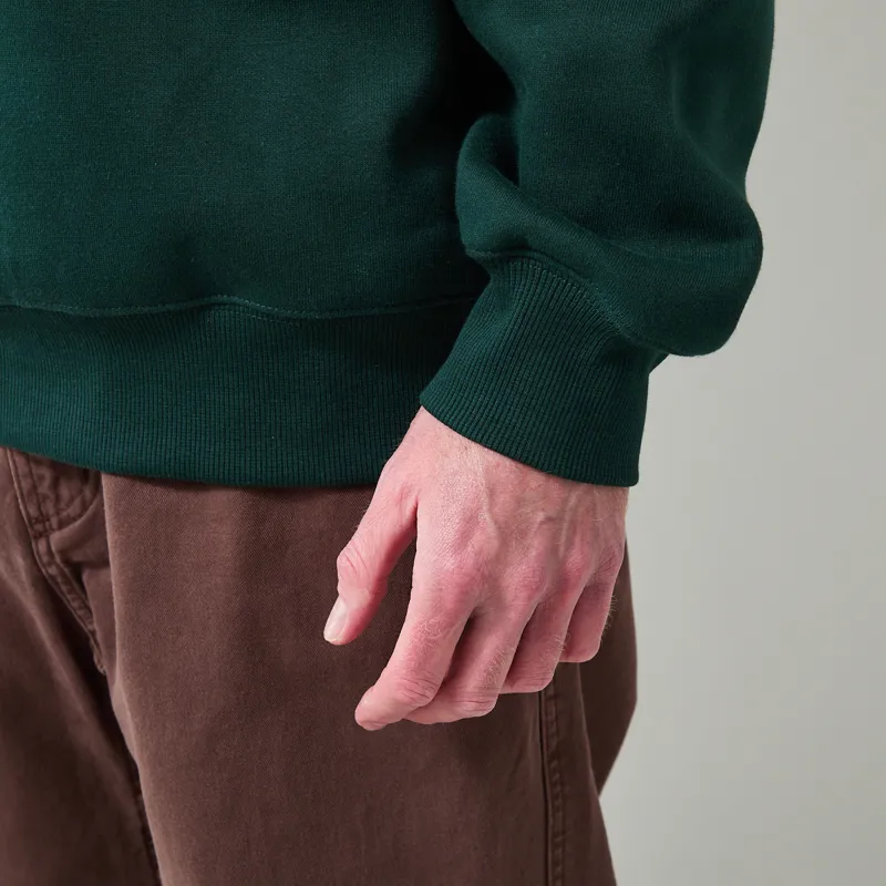 Carhartt WIP Sweat Dark Scarab Palisander-6