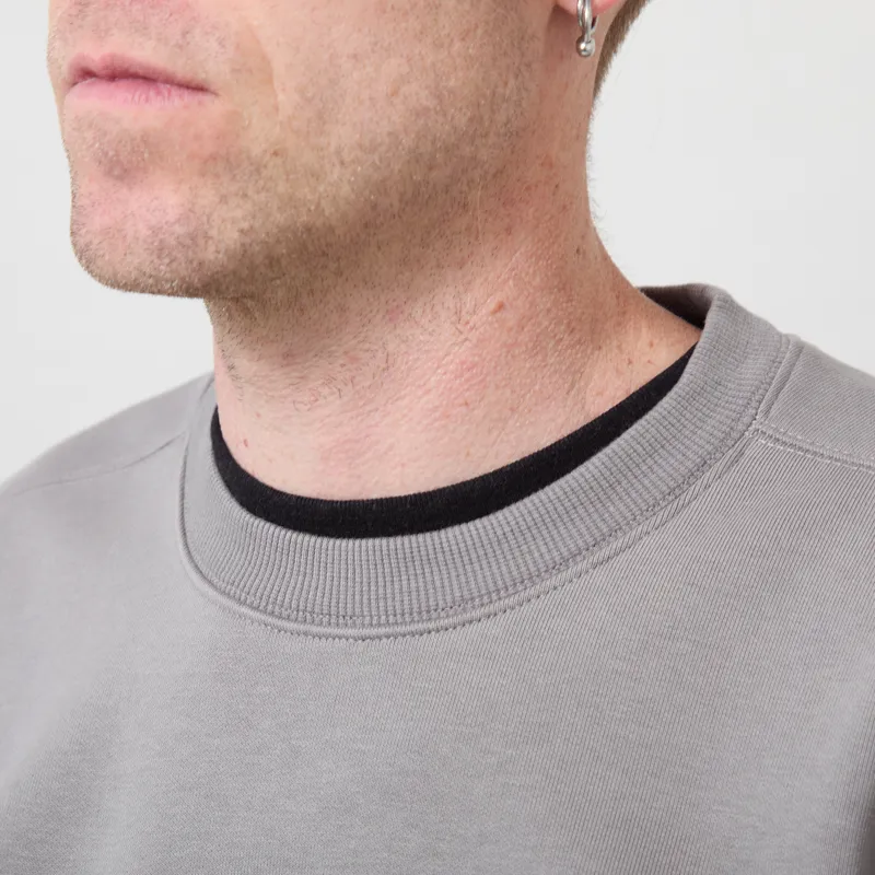 Carhartt WIP Sweat Shady Grey Dark Navy-3