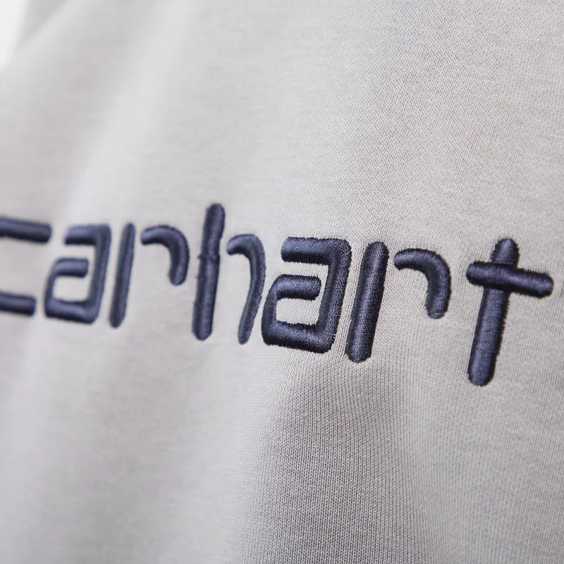 Carhartt WIP Sweat Shady Grey Dark Navy-5
