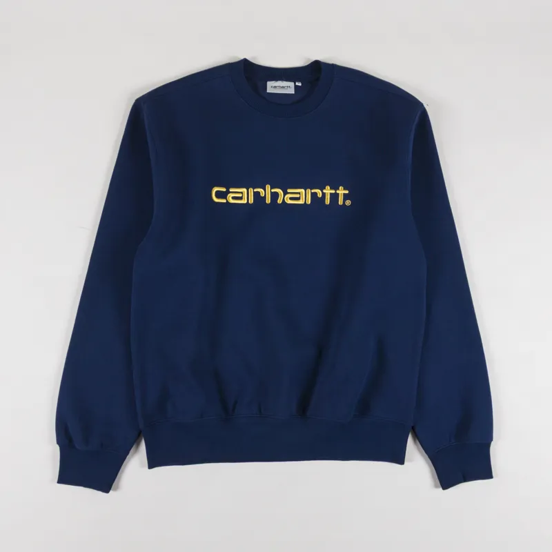 Carhartt WIP Sweat Ink Air Yellow