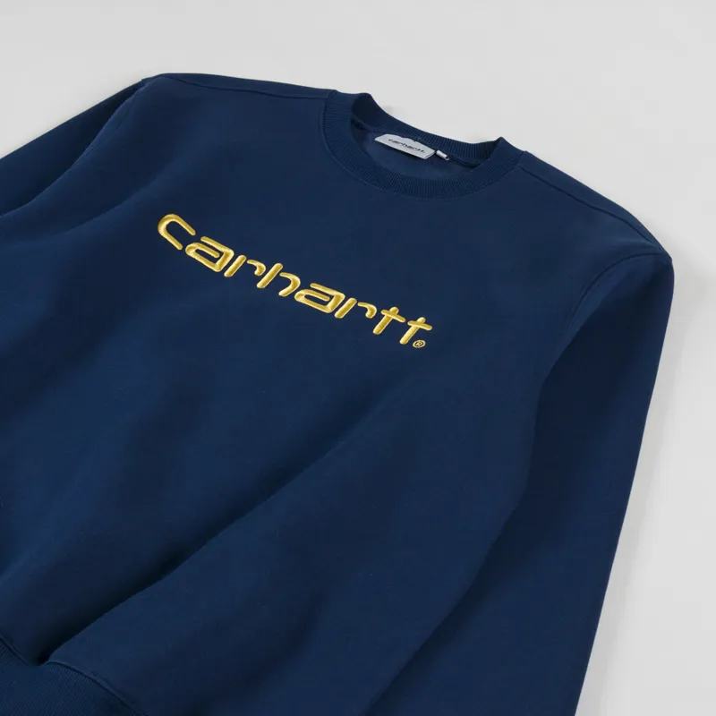 Carhartt WIP Sweat Ink Air Yellow-2