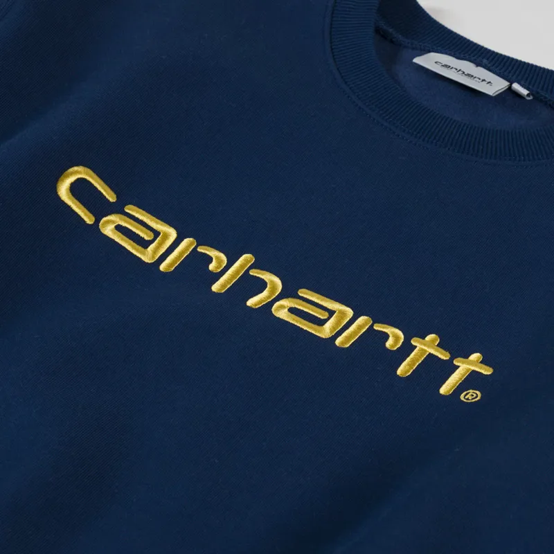 Carhartt WIP Sweat Ink Air Yellow-4