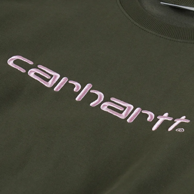 Carhartt WIP Sweat Turtle Air Pink-4