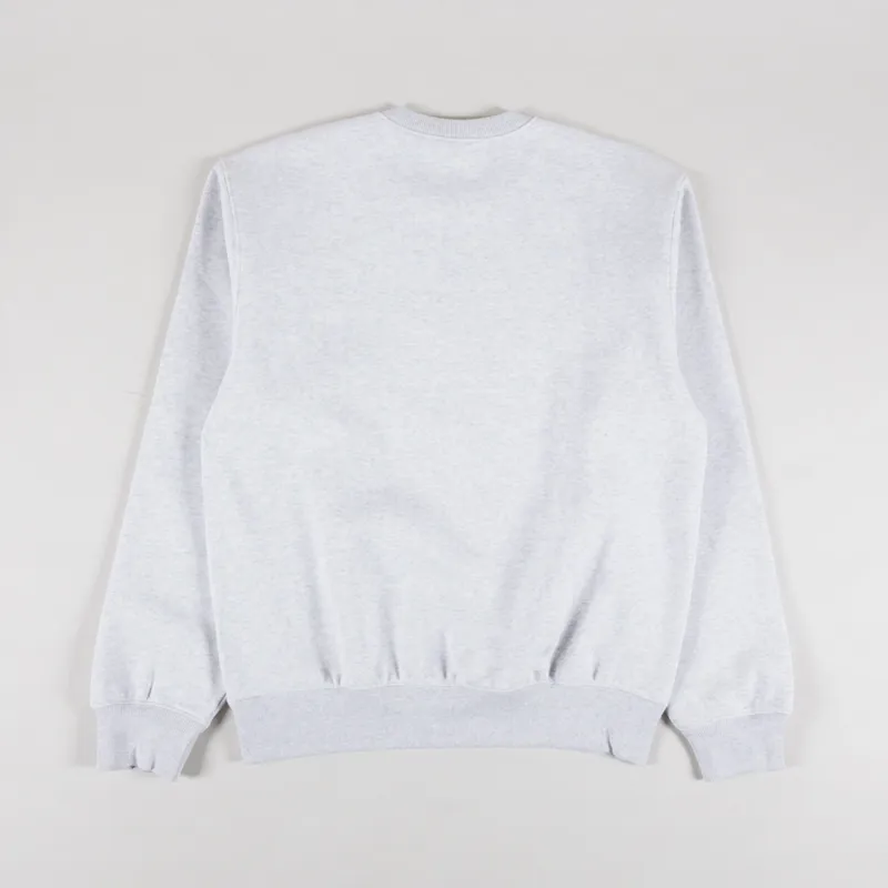 Carhartt WIP Sweat Ash Heather Air Green-1