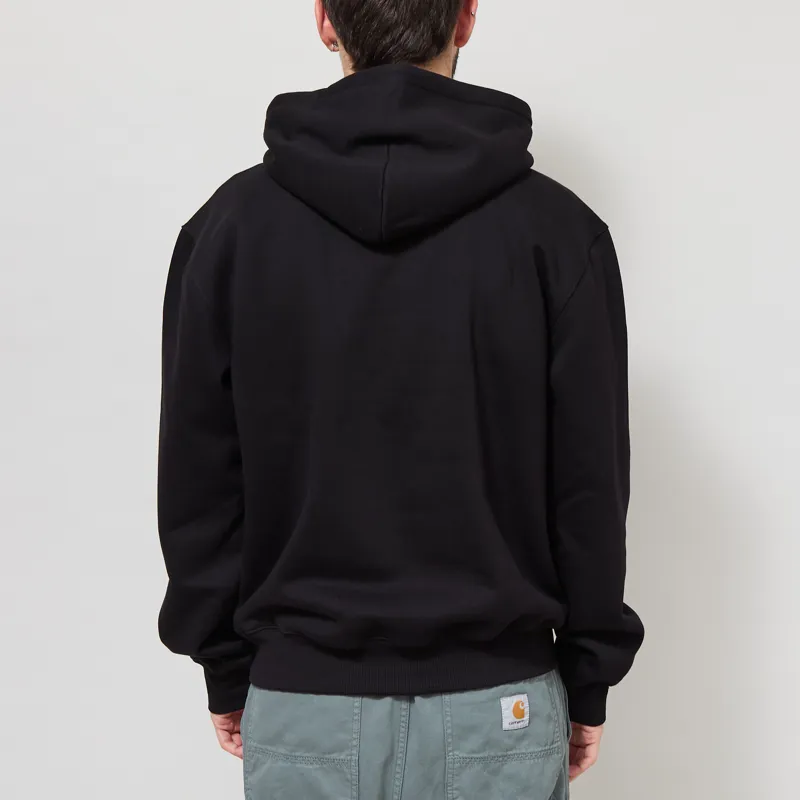 Carhartt WIP Hooded Sweat Black-2