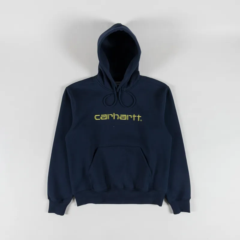 Carhartt WIP Hooded Sweat Deep Night Gentle Green