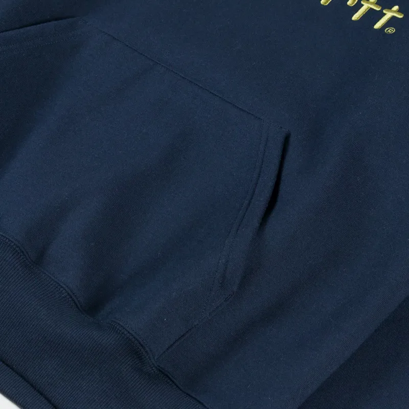 Carhartt WIP Hooded Sweat Deep Night Gentle Green-5