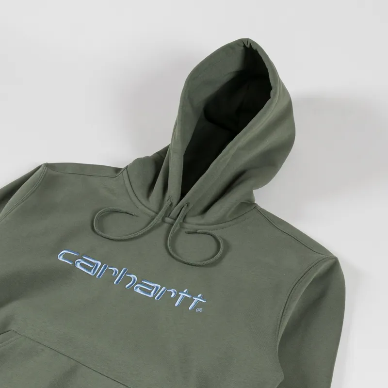 Carhartt WIP Hooded Sweat Leaf Tourmaline-2