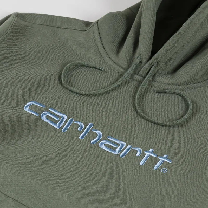 Carhartt WIP Hooded Sweat Leaf Tourmaline-4