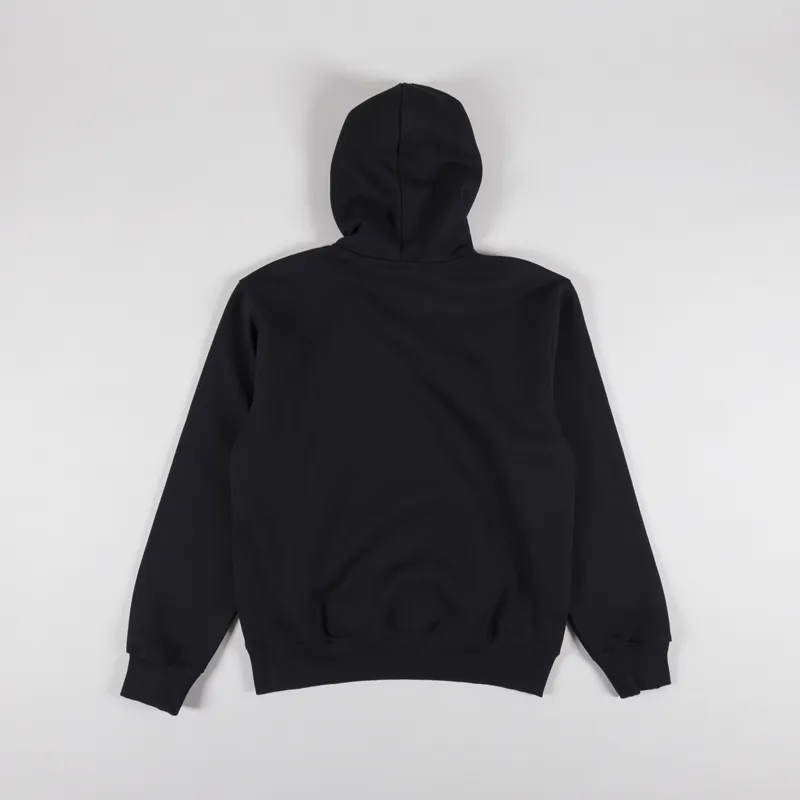 Carhartt WIP Hooded Sweat Black White-1