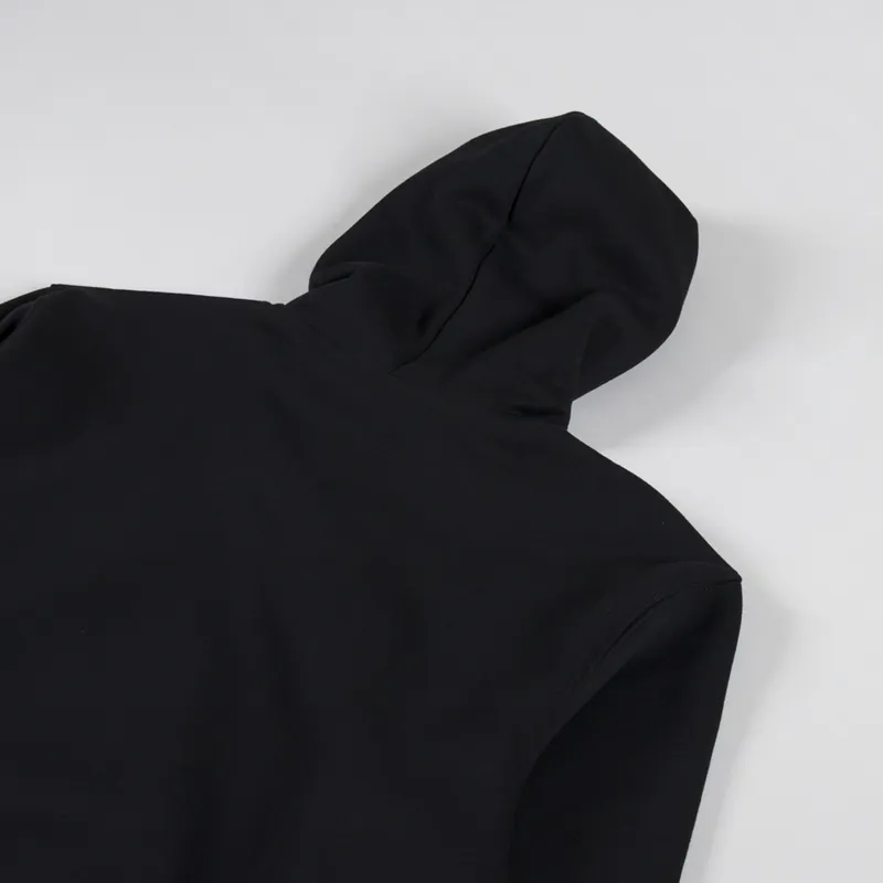 Carhartt WIP Hooded Sweat Black White-3