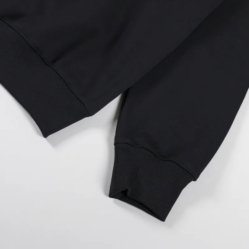 Carhartt WIP Hooded Sweat Black White-6