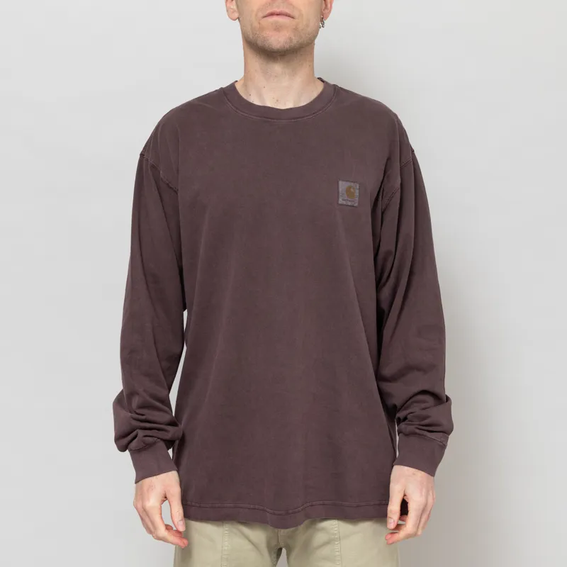 Carhartt WIP Long Sleeve Vista T Shirt Palisander