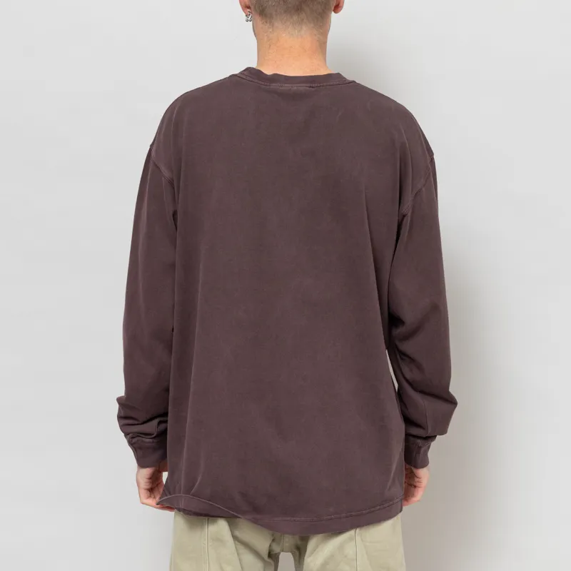 Carhartt WIP Long Sleeve Vista T Shirt Palisander-3