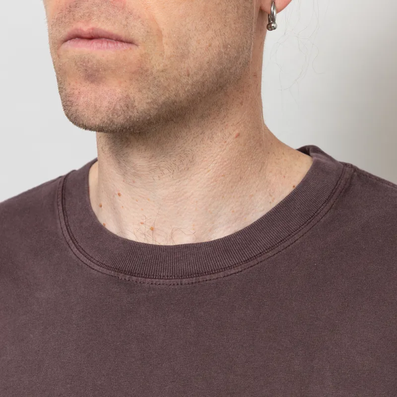 Carhartt WIP Long Sleeve Vista T Shirt Palisander-5