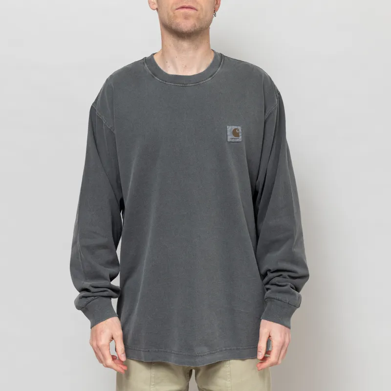 Carhartt WIP Long Sleeve Vista T Shirt Black