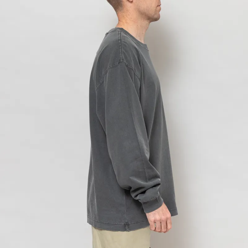 Carhartt WIP Long Sleeve Vista T Shirt Black-4