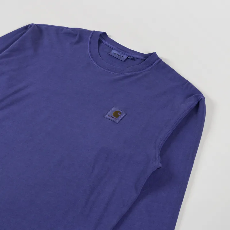 Carhartt WIP Long Sleeve Vista T Shirt Aura-2