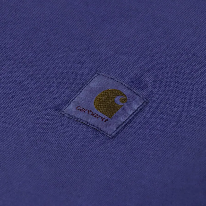 Carhartt WIP Long Sleeve Vista T Shirt Aura-4