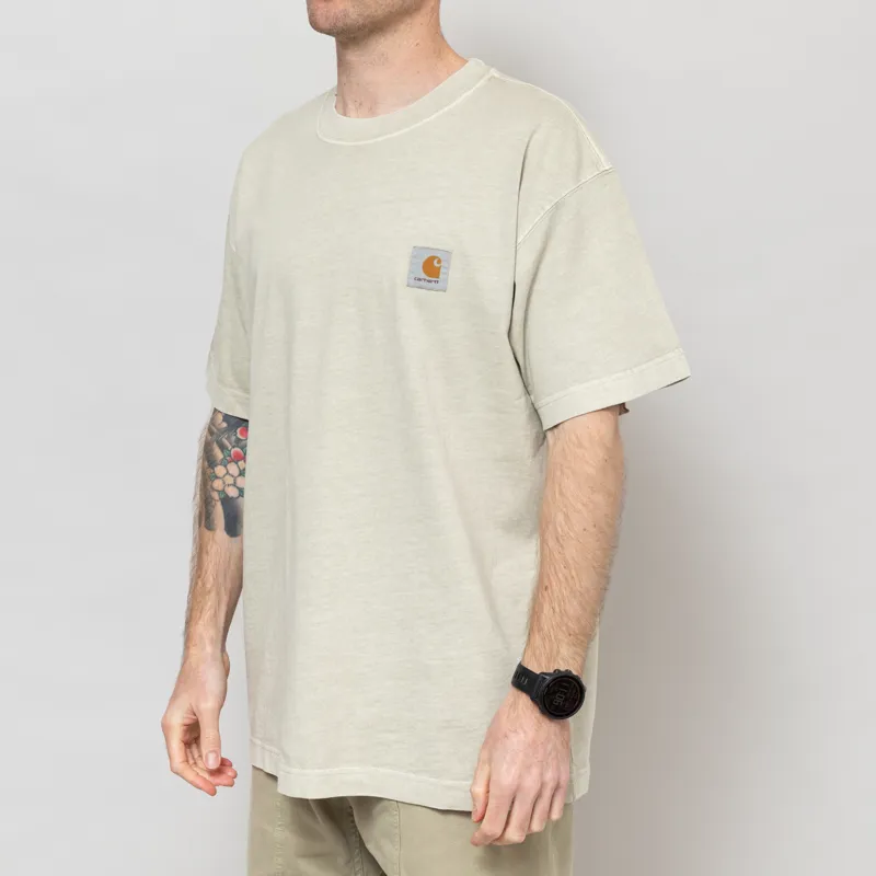 Carhartt WIP Vista T Shirt Fleur De Sel-1