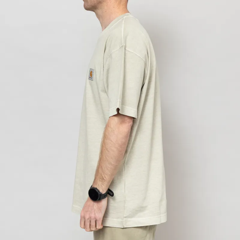 Carhartt WIP Vista T Shirt Fleur De Sel-2