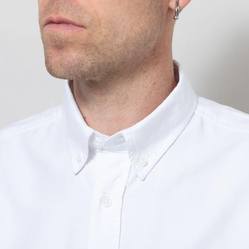 Carhartt WIP Long Sleeve C Logo Shirt White-3