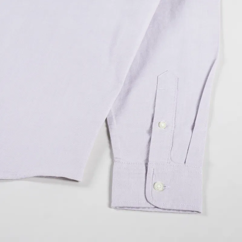 Carhartt WIP Long Sleeve C Logo Shirt Pink Fog White-9