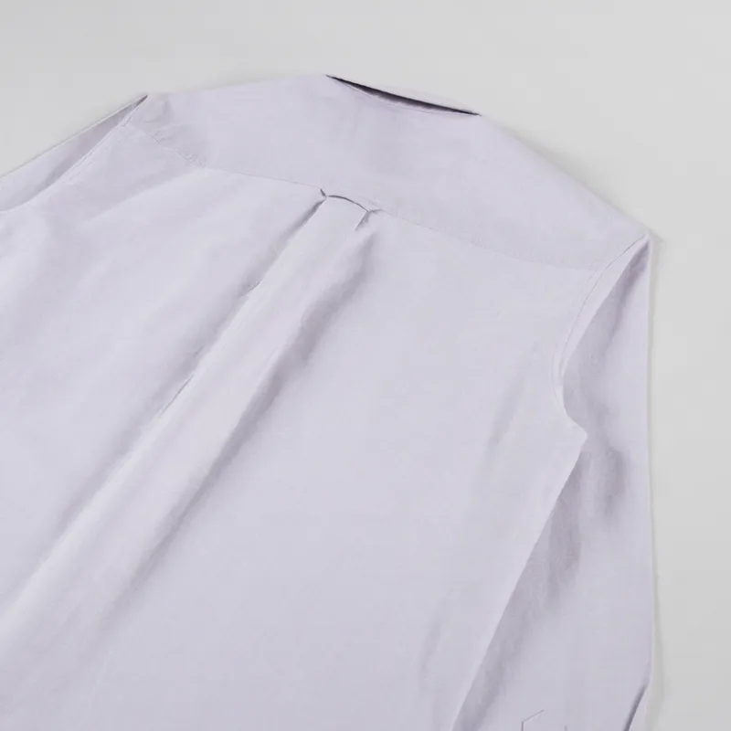 Carhartt WIP Long Sleeve C Logo Shirt Pink Fog White-3