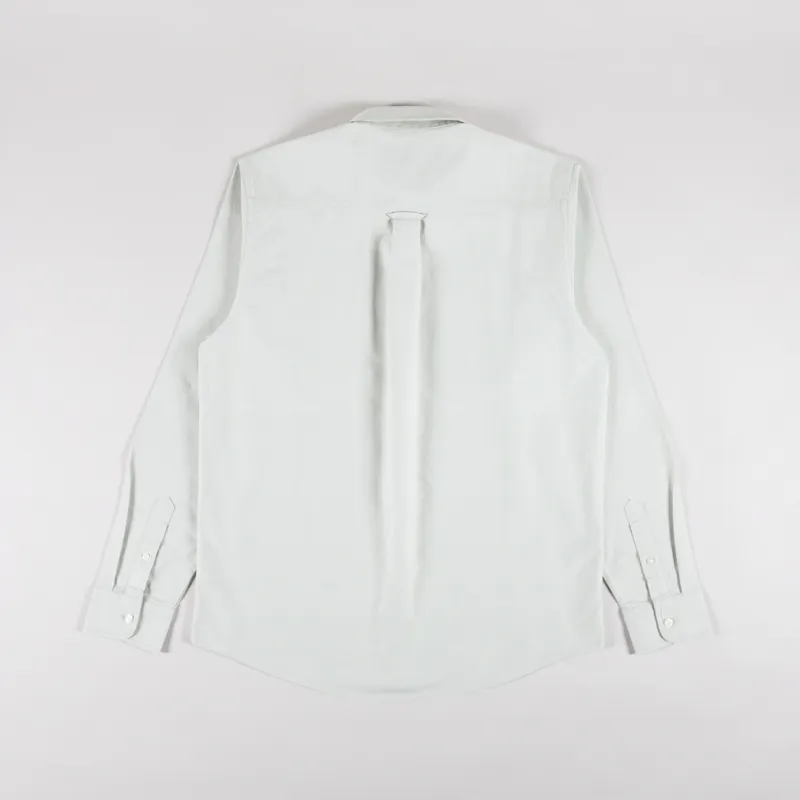 Carhartt WIP Long Sleeve C Logo Shirt Pale Olive White-1