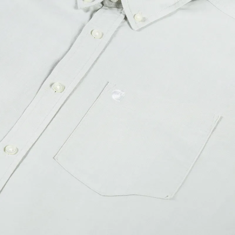 Carhartt WIP Long Sleeve C Logo Shirt Pale Olive White-5